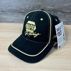 Vintage Napa Racing Hat Cap Strap Back Black Camo Martin Truex Jr. NWT